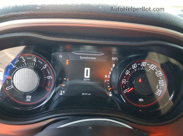2C3CDZAG0NH156435 2022 DODGE CHALLENGER Blue Vista del cuadro de instrumentos