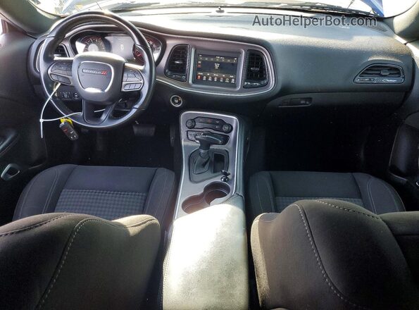 2C3CDZAG0NH156435 2022 DODGE CHALLENGER Blue Vista del salpicadero