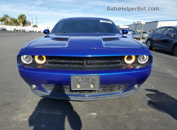 2C3CDZAG0NH156435 2022 DODGE CHALLENGER Blue 