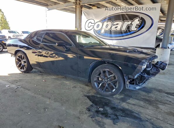 2C3CDZAG1NH109432 2022 DODGE CHALLENGER Black Przód prawy