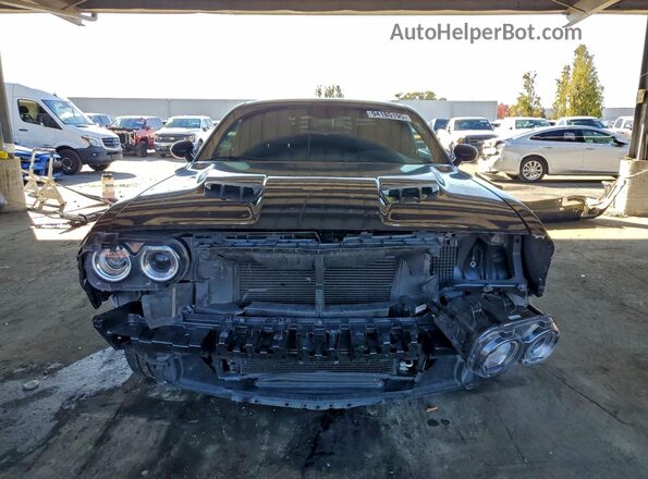 2C3CDZAG1NH109432 2022 DODGE CHALLENGER Black Widok z przodu
