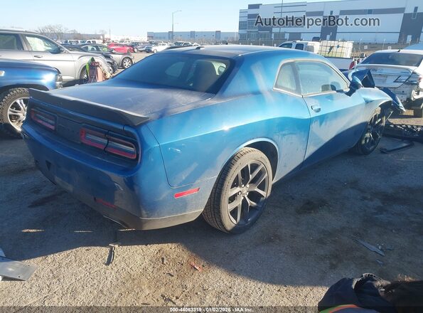 2C3CDZAG3MH530969 2021 DODGE CHALLENGER Blue Հետևի աջ