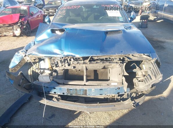 2C3CDZAG3MH530969 2021 DODGE CHALLENGER Blue Դիմացի տեսք