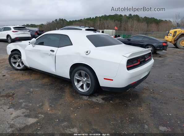 2C3CDZAG4KH744754 2019 DODGE CHALLENGER White უკანა მარცხენა