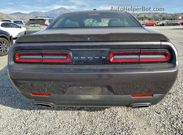 2C3CDZAG5NH144216 2022 DODGE CHALLENGER Charcoal Вид ззаду