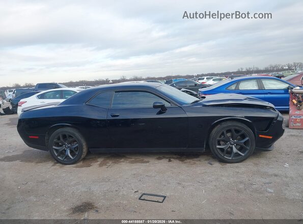 2C3CDZAG6LH240353 2020 DODGE CHALLENGER Black Widok wnętrza z tyłu