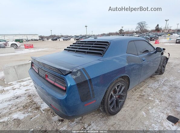 2C3CDZAG9LH222901 2020 DODGE CHALLENGER Blue Tył prawy