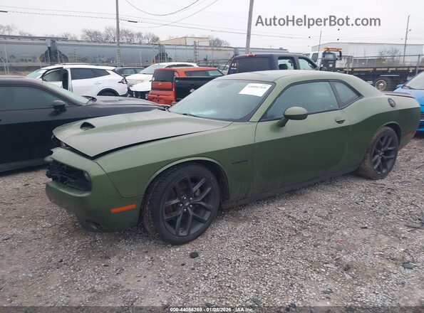 2C3CDZBT2NH233902 2022 DODGE CHALLENGER Green 