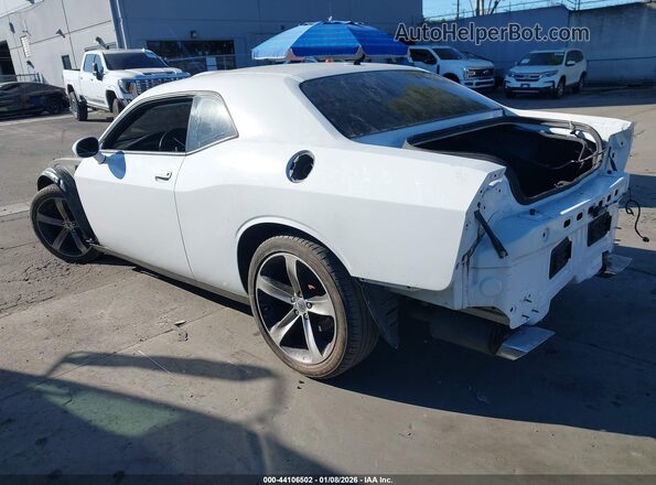 2C3CDZBT3KH552155 2019 DODGE CHALLENGER White Задня ліва чверть