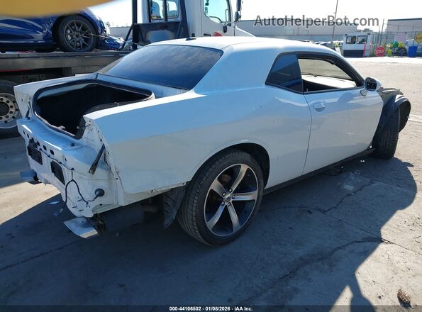 2C3CDZBT3KH552155 2019 DODGE CHALLENGER White Задня права чверть
