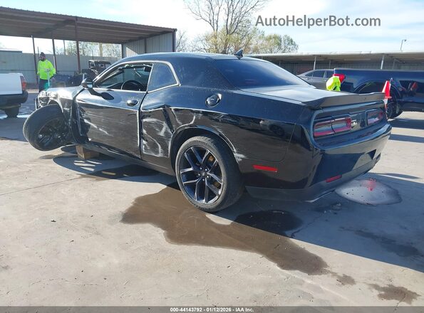 2C3CDZBT5MH513506 2021 DODGE CHALLENGER Черный Задняя левая четверть