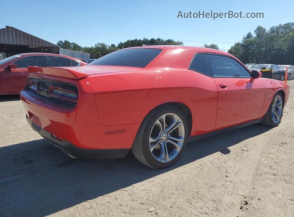 2C3CDZBT7LH118399 2020 DODGE CHALLENGER Red უკანა მარჯვენა