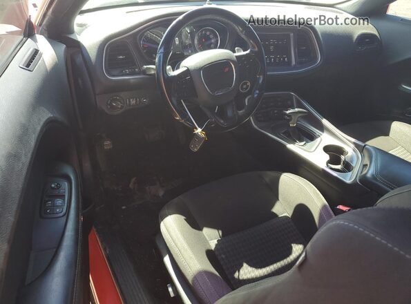 2C3CDZBT7LH118399 2020 DODGE CHALLENGER Red წინა პანელის ხედი