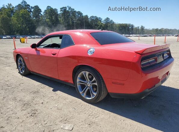 2C3CDZBT7LH118399 2020 DODGE CHALLENGER Red უკანა მარცხენა