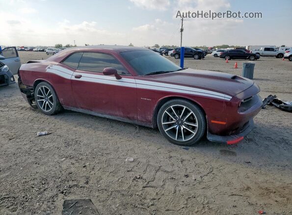 2C3CDZBT8NH254835 2022 DODGE CHALLENGER Maroon Front right