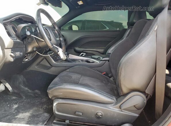 2C3CDZBT8NH254835 2022 DODGE CHALLENGER Maroon Front interior view