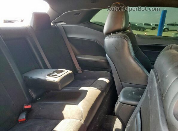 2C3CDZBT8NH254835 2022 DODGE CHALLENGER Maroon Rear seats view