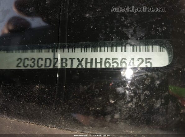 2C3CDZBTXHH656425 2017 DODGE CHALLENGER Orange 