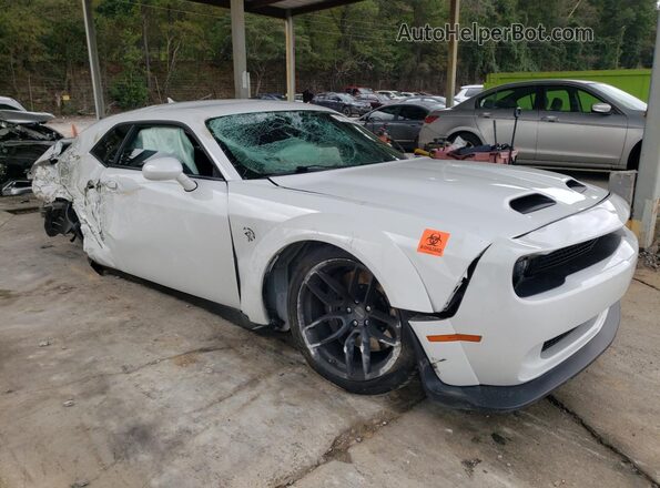 2C3CDZC91KH750333 2019 DODGE CHALLENGER White Przód prawy