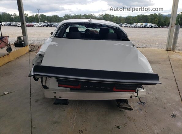 2C3CDZC91KH750333 2019 DODGE CHALLENGER White Widok z tyłu