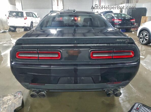 2C3CDZC99GH231683 2016 DODGE CHALLENGER Black უკანა ხედი