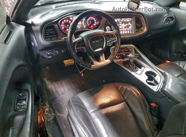 2C3CDZC99GH231683 2016 DODGE CHALLENGER Black წინა პანელის ხედი