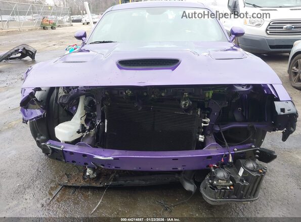 2C3CDZFJ0PH629127 2023 DODGE CHALLENGER Фиолетовый Вид спереди