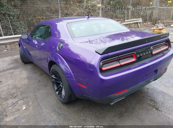 2C3CDZFJ0PH629127 2023 DODGE CHALLENGER Фиолетовый Задняя левая четверть