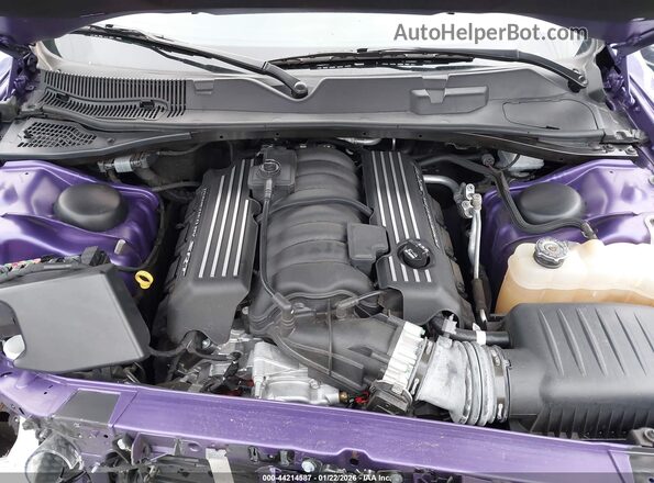 2C3CDZFJ0PH629127 2023 DODGE CHALLENGER Фиолетовый Вид сзади