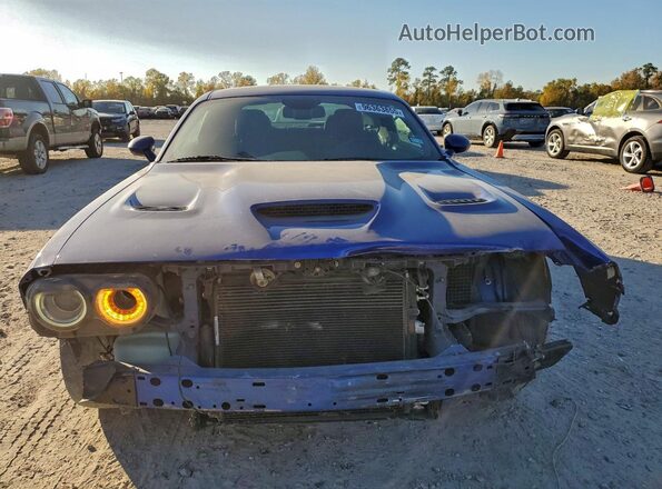 2C3CDZFJ1LH104328 2020 DODGE CHALLENGER Blue Widok z przodu