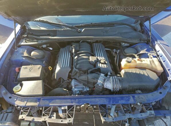 2C3CDZFJ1LH104328 2020 DODGE CHALLENGER Blue Widok wnętrza z tyłu