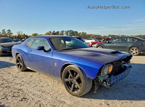 2C3CDZFJ1LH104328 2020 DODGE CHALLENGER Blue Przód prawy