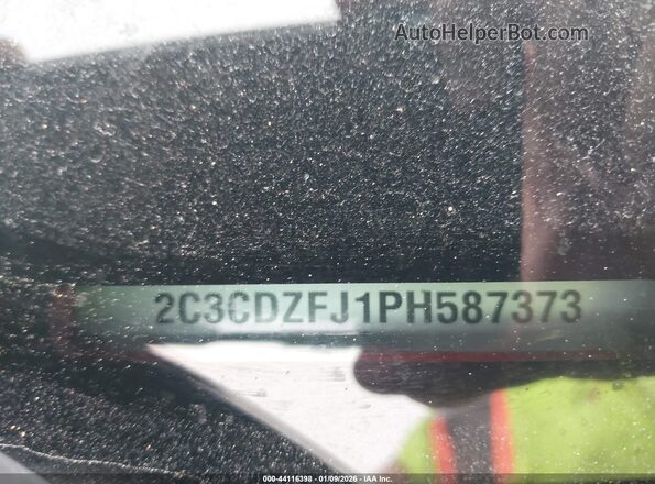 2C3CDZFJ1PH587373 2023 DODGE CHALLENGER Red 