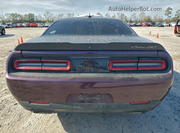 2C3CDZFJ3LH175921 2020 DODGE CHALLENGER Purple Widok z tyłu