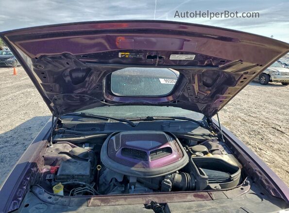 2C3CDZFJ3LH175921 2020 DODGE CHALLENGER Purple Widok wnętrza z tyłu
