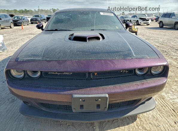 2C3CDZFJ3LH175921 2020 DODGE CHALLENGER Purple Widok z przodu