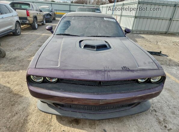 2C3CDZFJXNH245871 2022 DODGE CHALLENGER Purple Vista frontal