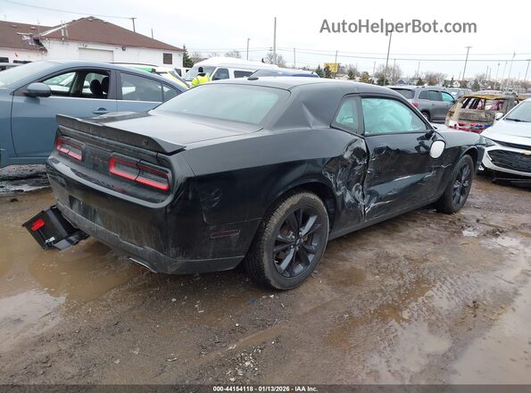 2C3CDZGG8NH109614 2022 DODGE CHALLENGER Черный Задняя правая четверть