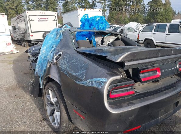 2C3CDZJG0NH214821 2022 DODGE CHALLENGER Серый Задняя левая четверть