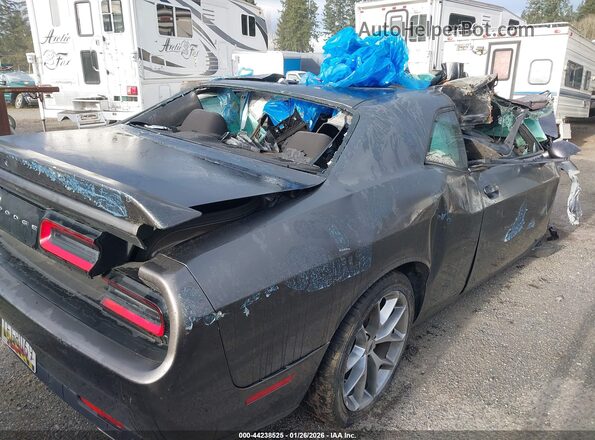 2C3CDZJG0NH214821 2022 DODGE CHALLENGER Серый Задняя правая четверть