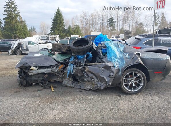2C3CDZJG0NH214821 2022 DODGE CHALLENGER Серый Панорамный вид салона 360°