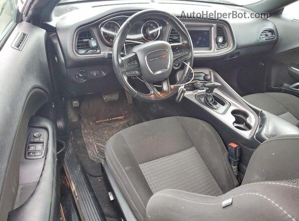 2C3CDZJG0PH521165 2023 DODGE CHALLENGER Черный Вид панели приборов