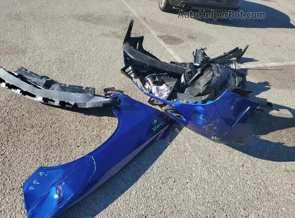 2C3CDZJG5NH132194 2022 DODGE CHALLENGER Синий Вид подкапотного пространства
