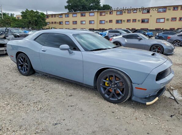 2C3CDZJG8NH178053 2022 DODGE CHALLENGER Gray Przód prawy