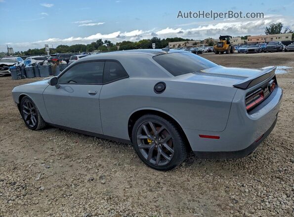 2C3CDZJG8NH178053 2022 DODGE CHALLENGER Gray Tył lewy