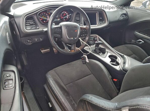 2C3CDZJG8NH178053 2022 DODGE CHALLENGER Gray Widok deski rozdzielczej