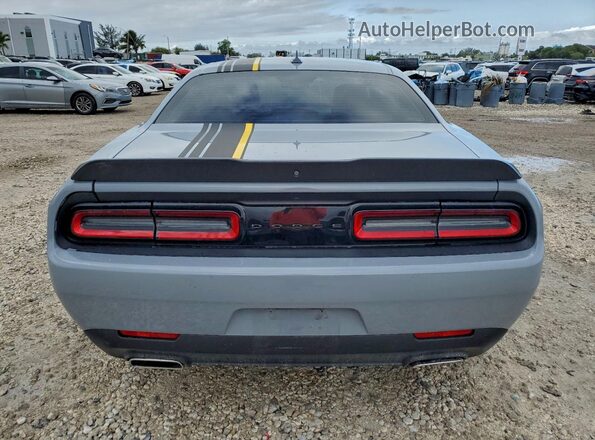 2C3CDZJG8NH178053 2022 DODGE CHALLENGER Gray Widok z tyłu