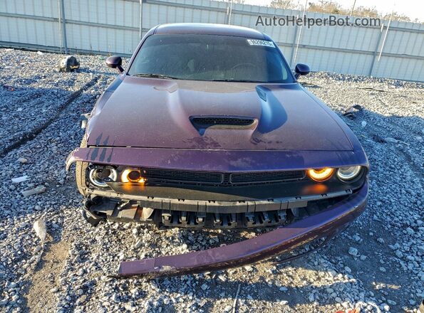 2C3CDZJGXMH573785 2021 DODGE CHALLENGER Фиолетовый Вид спереди