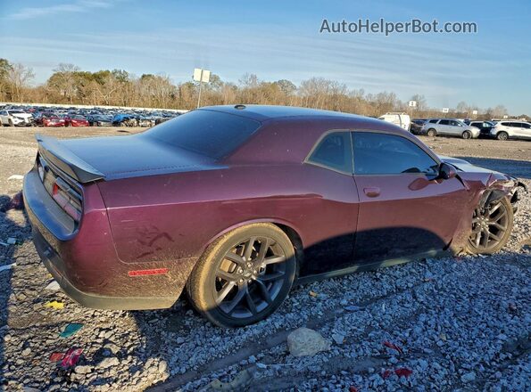 2C3CDZJGXMH573785 2021 DODGE CHALLENGER Фиолетовый Задняя правая четверть