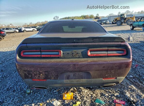 2C3CDZJGXMH573785 2021 DODGE CHALLENGER Фиолетовый Вид сзади